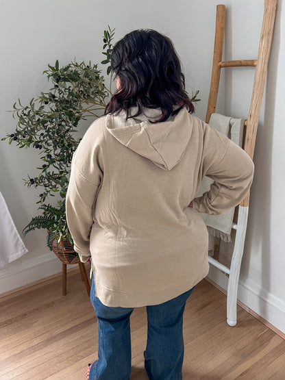 DOORBUSTER Vintage Wash Hoodie - Mocha