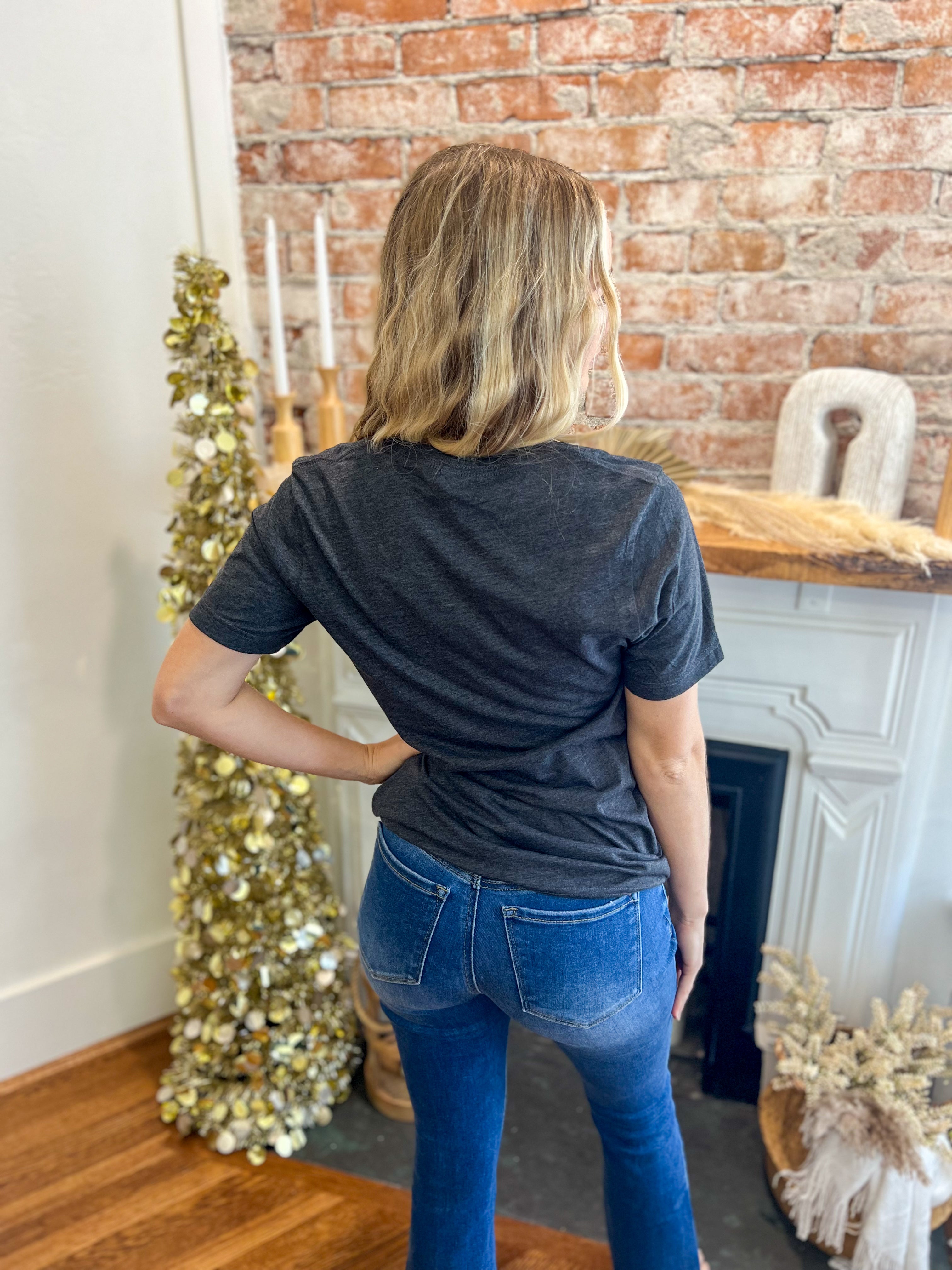 Snowflake Christmas Tree Tee