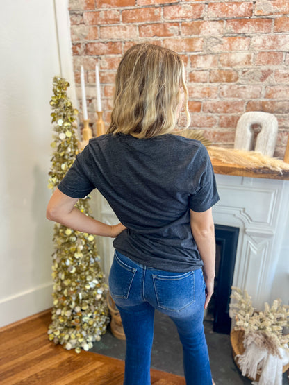 Snowflake Christmas Tree Tee
