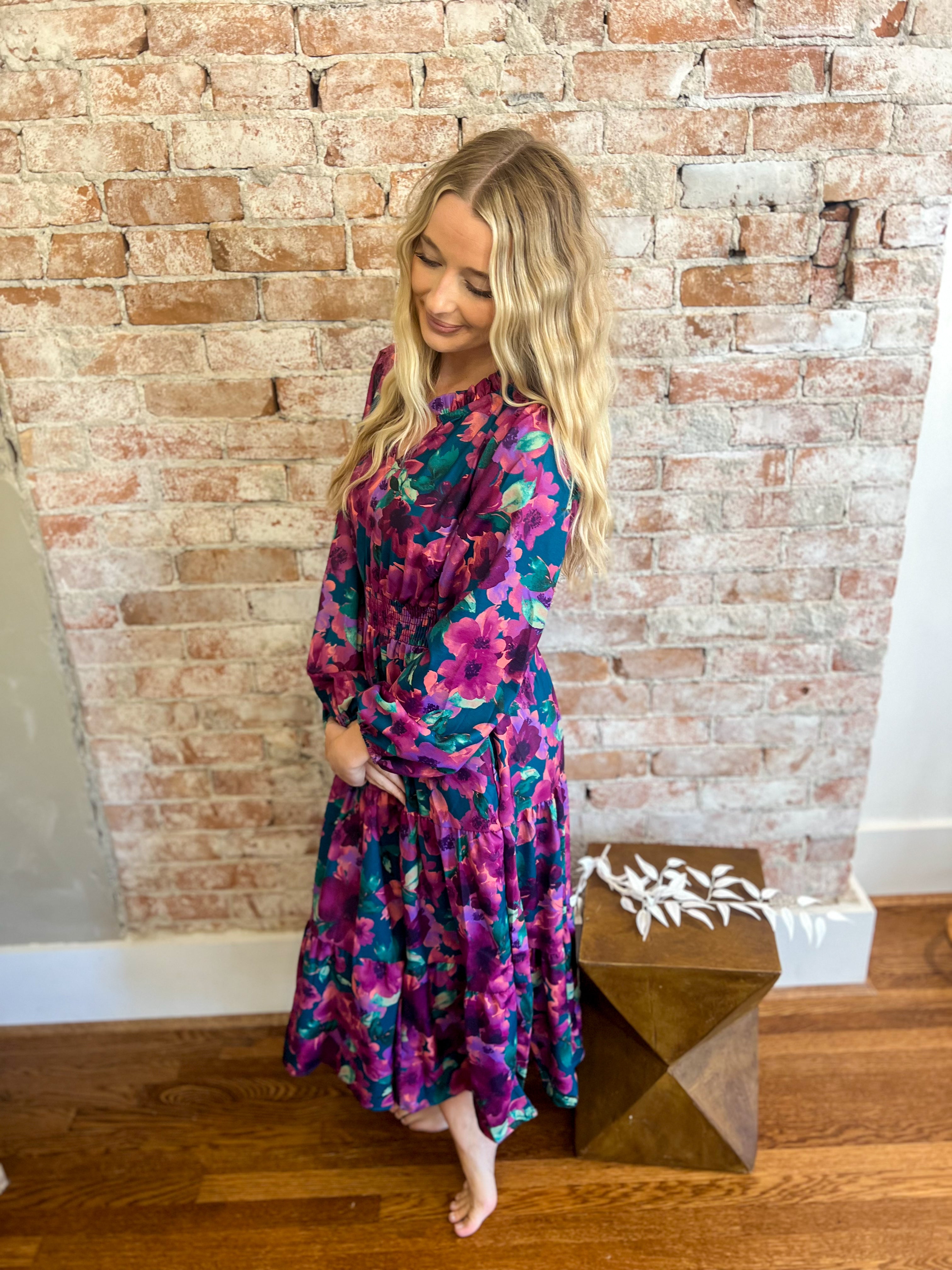 Jewel Floral Dress