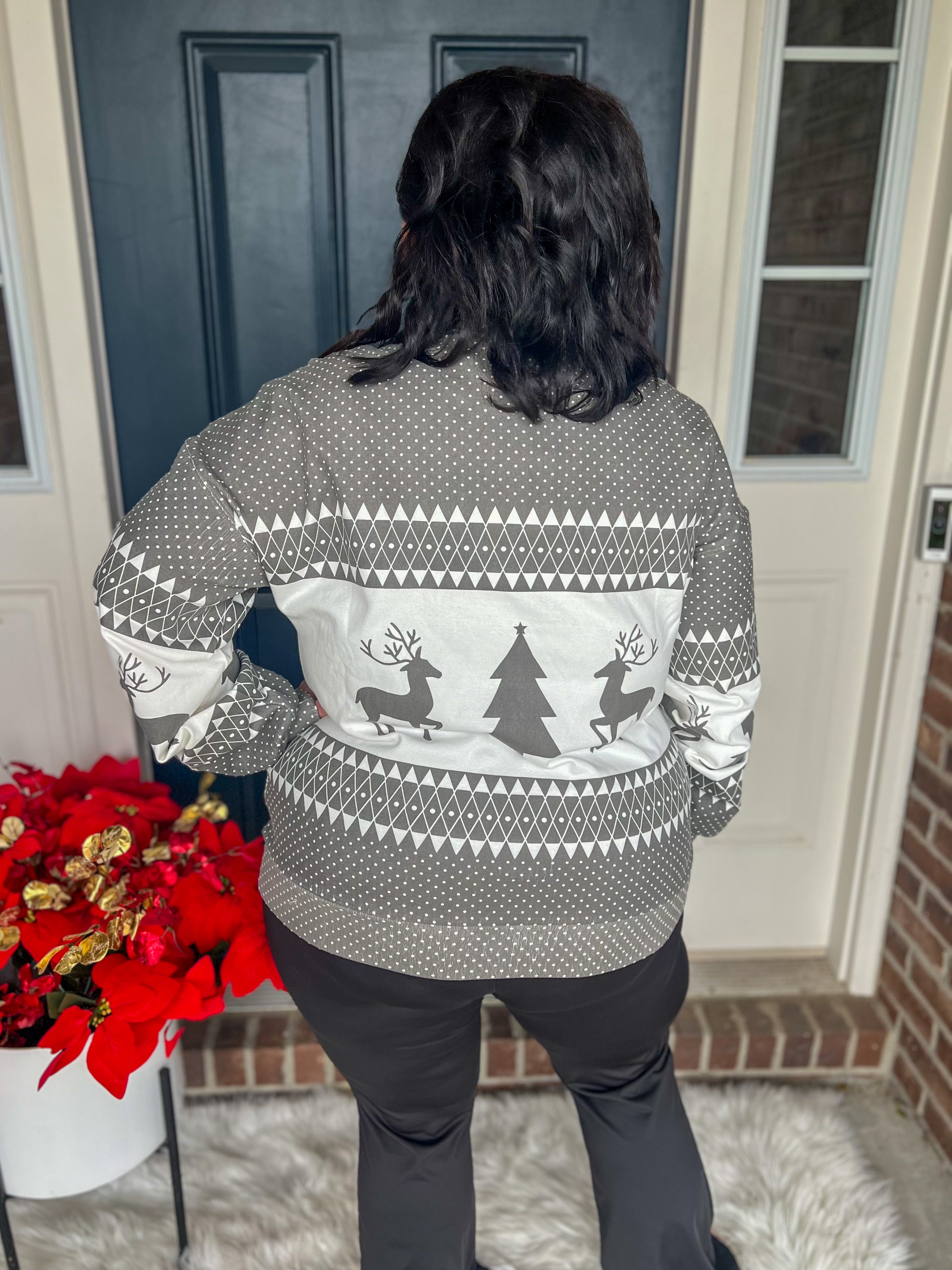 Ampersand Ave University Pullover - Oh What Fun