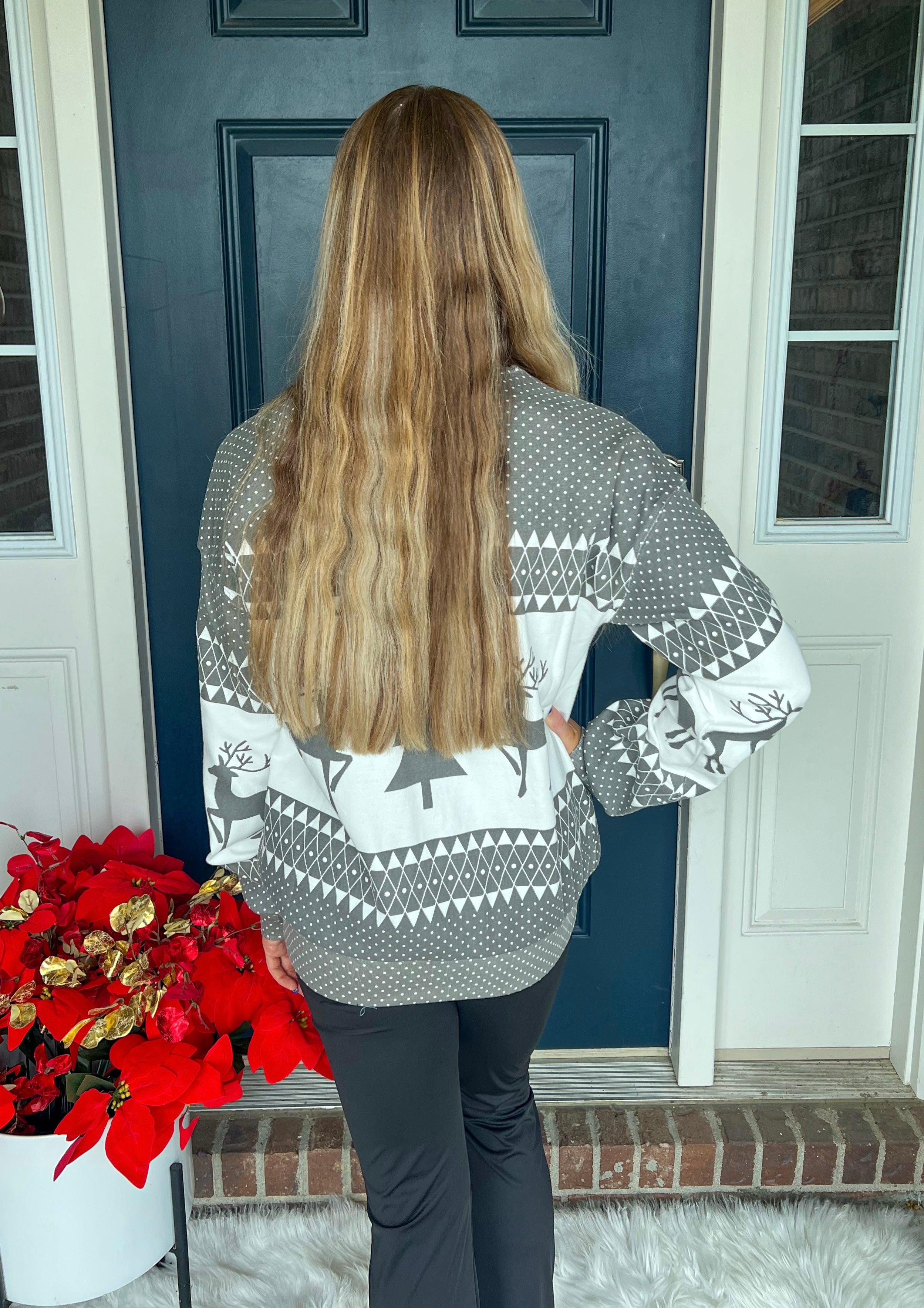 Ampersand Ave University Pullover - Oh What Fun