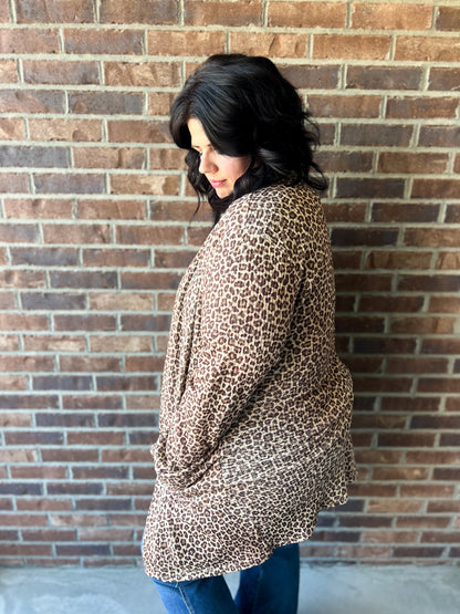 Lola Cardigan - Cheetah