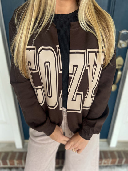 Cozy Cardi Sweatshirt