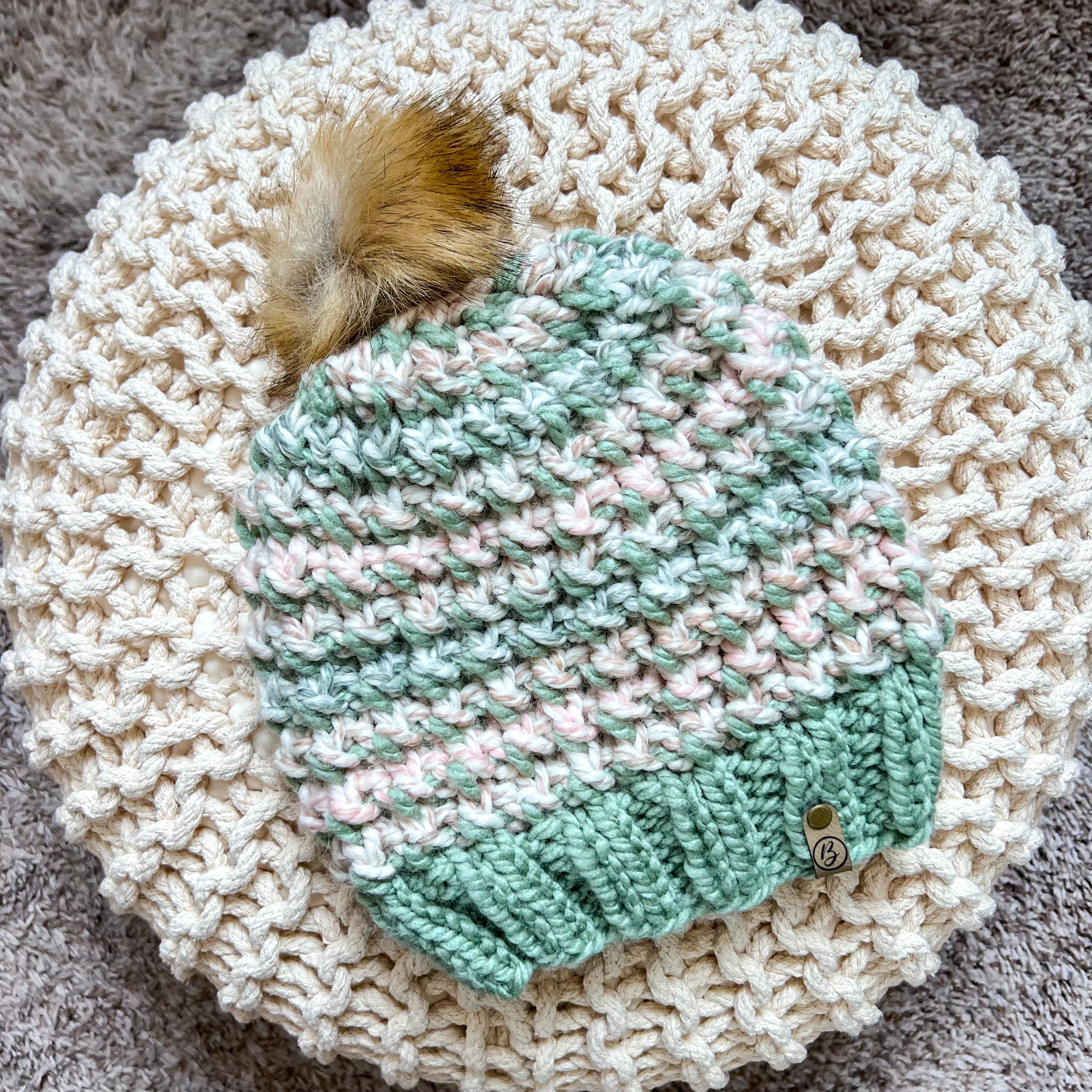 Breckenridge Knit Beanie - Sweet Mint