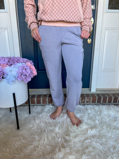 Trista Cargo Jogger - Mystic Gray
