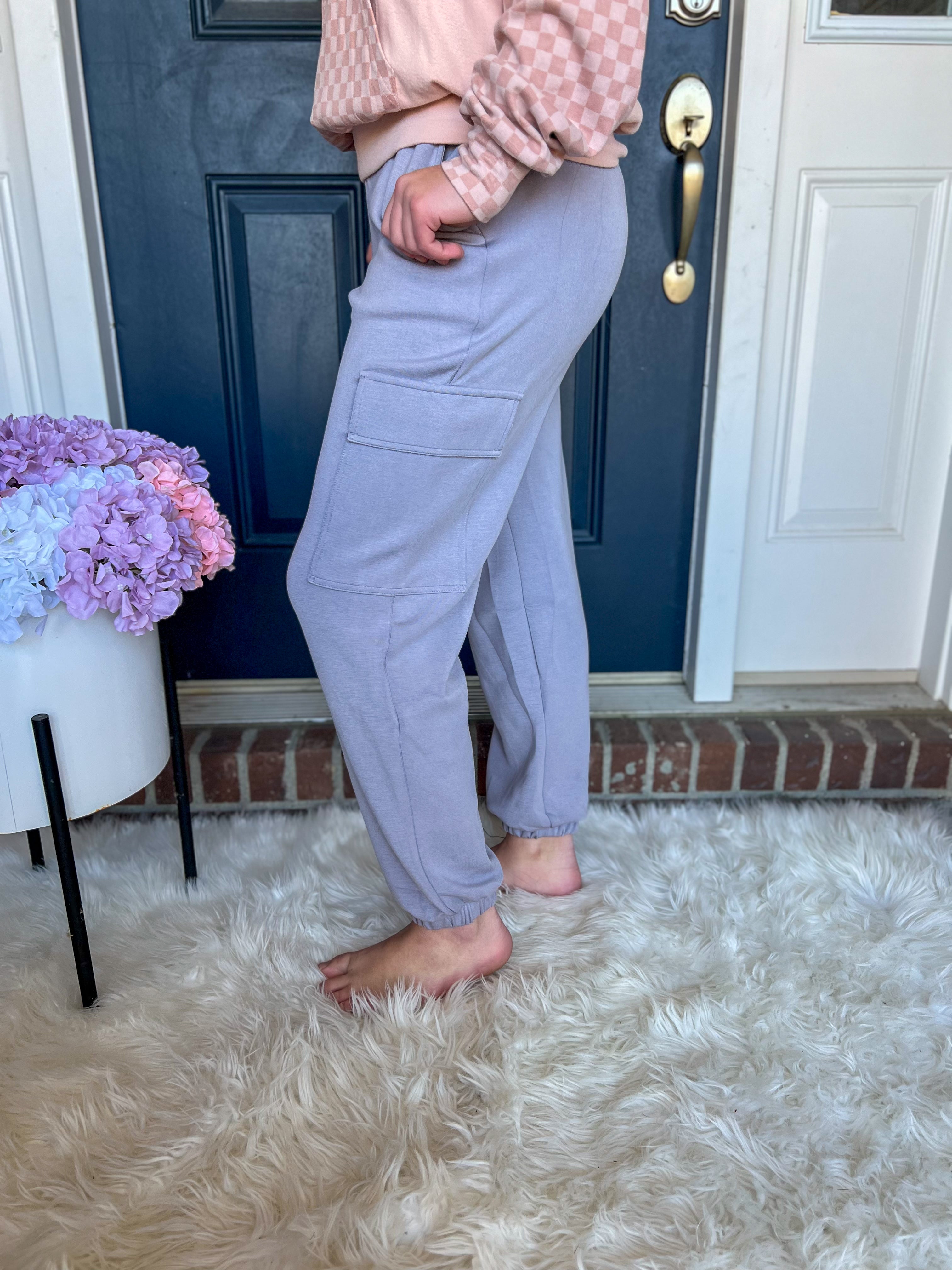 Trista Cargo Jogger - Mystic Gray