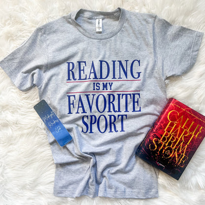 Reading is my Favorite Sport Tee