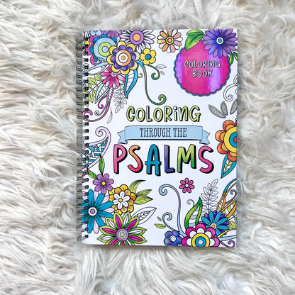Coloring Through the Psalms Book