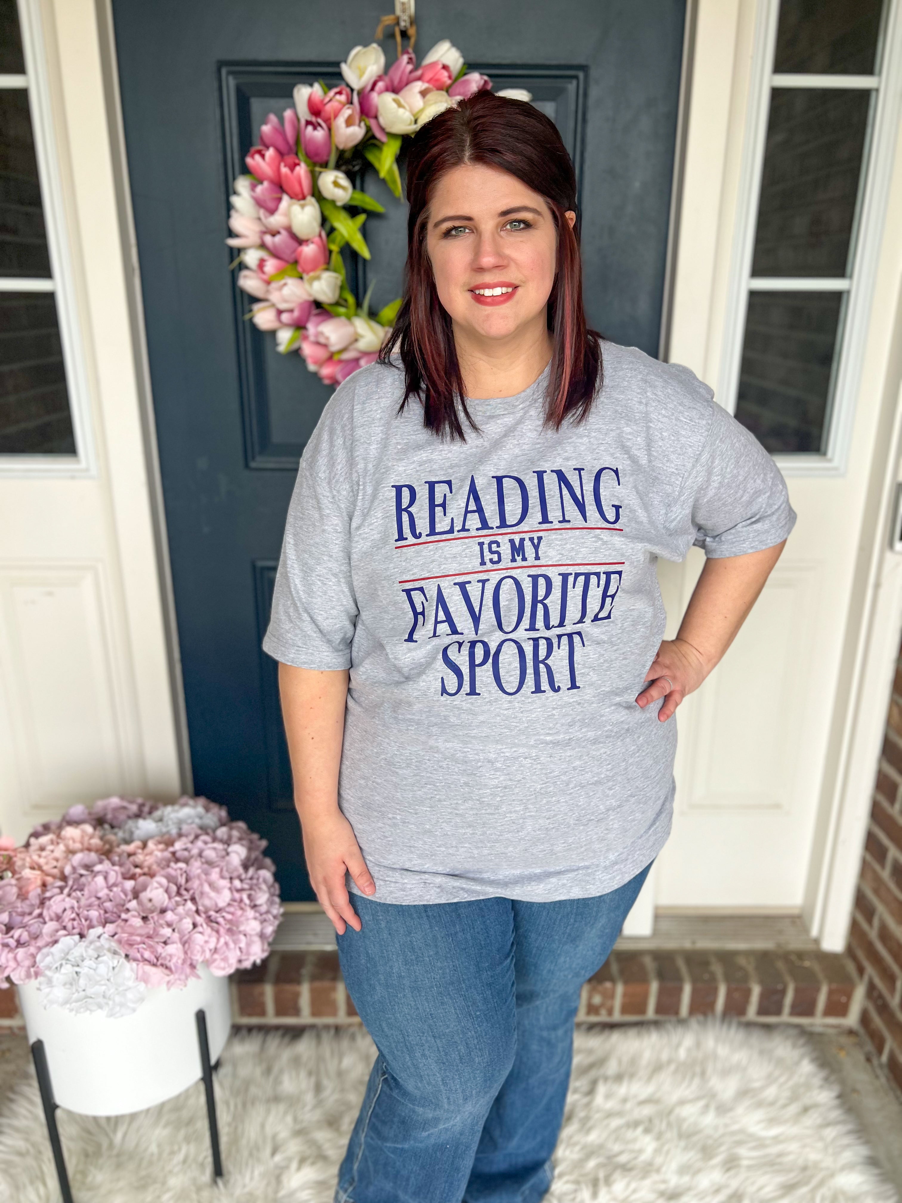 Reading is my Favorite Sport Tee