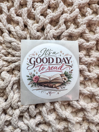 It's A Good Day to Read Sticker