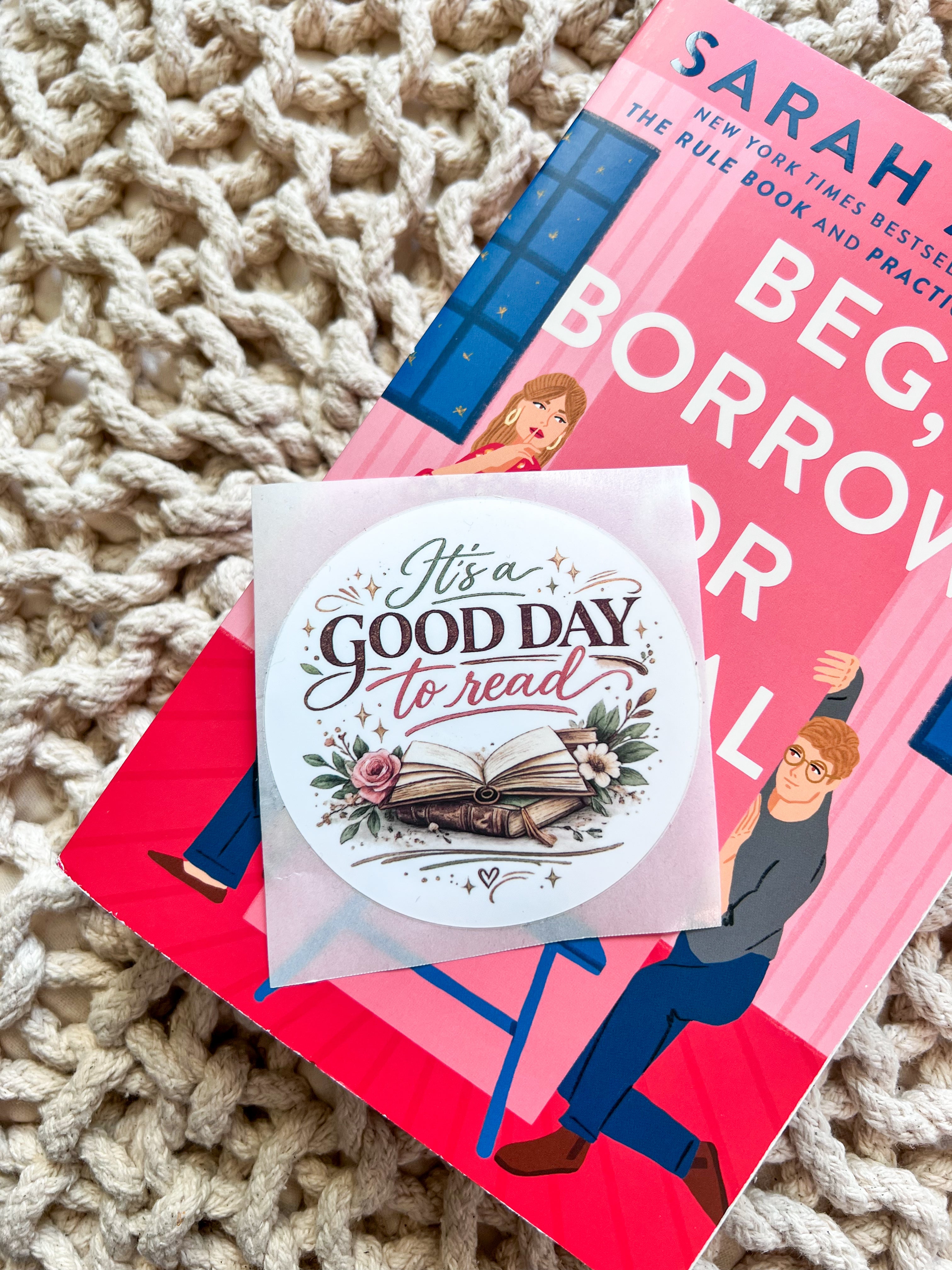 It's A Good Day to Read Sticker
