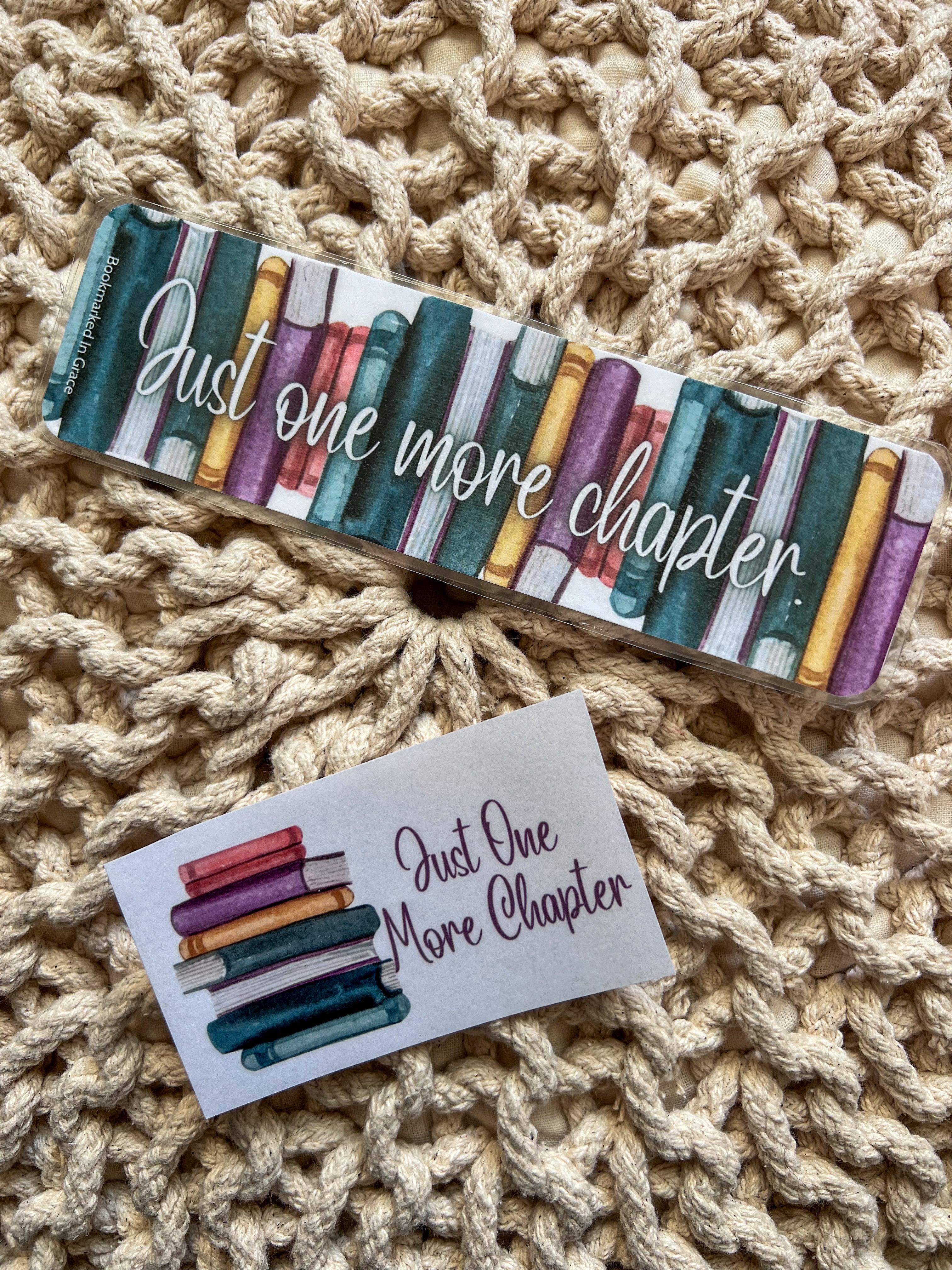 Just One More Chapter Sticker