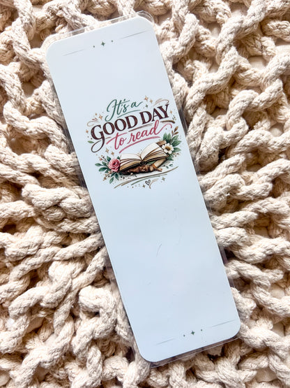 It's a Good Day to Read Bookmark