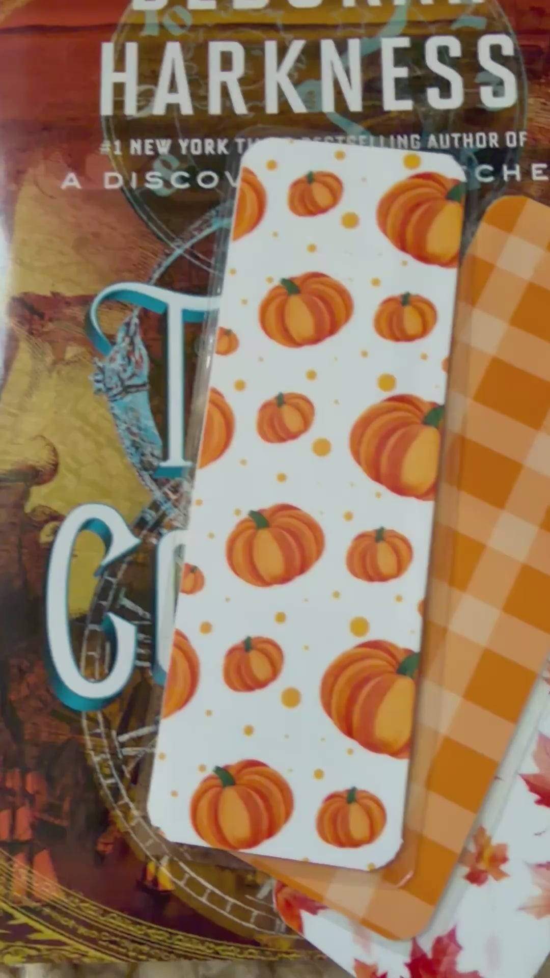Pumpkin Patch Bookmark Set