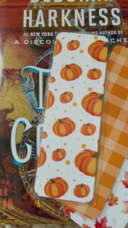 Pumpkin Patch Bookmark Set