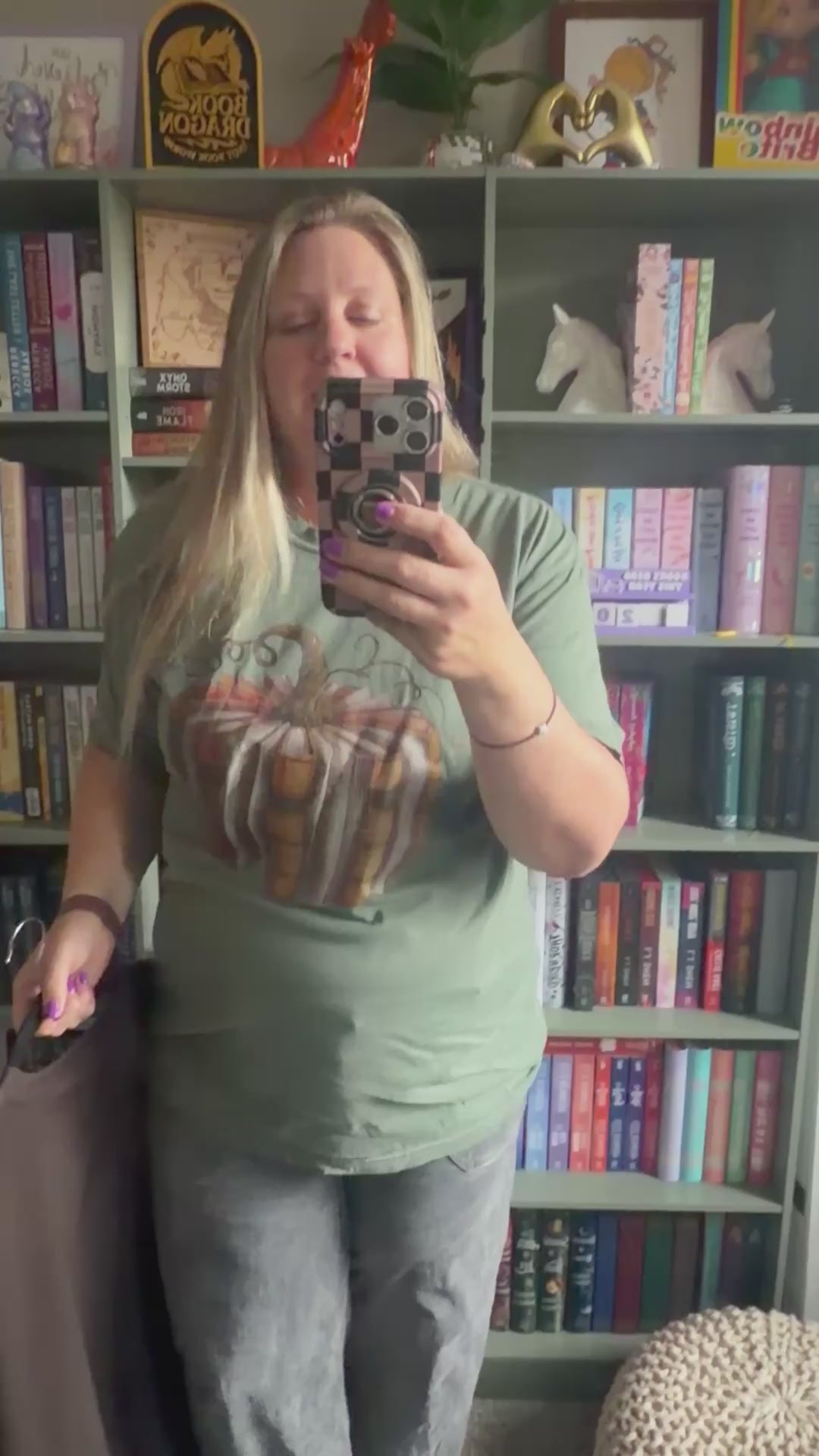 Book Pumpkin Tee or Sweatshirt