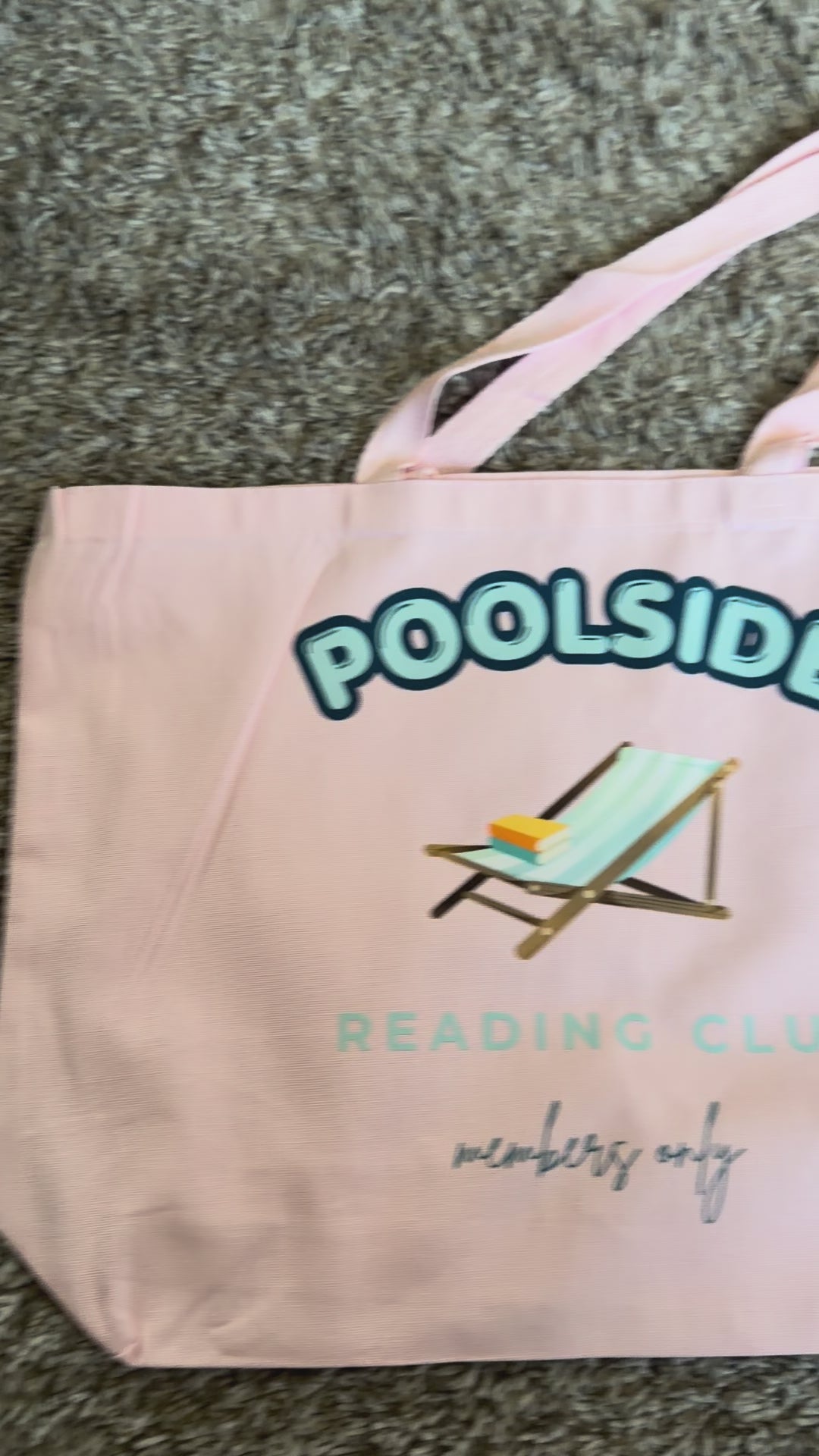 Poolside Reading Club Tote