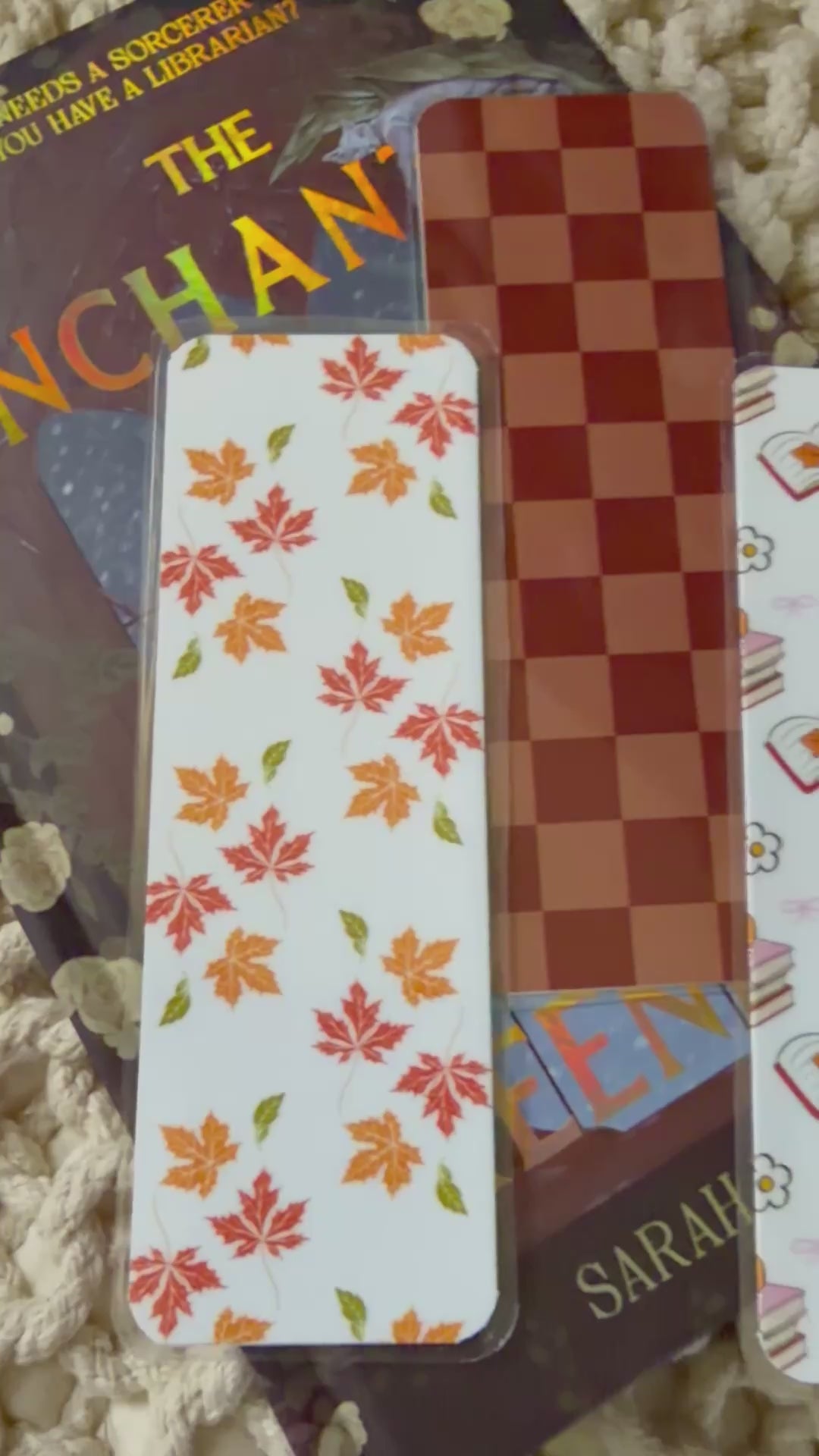 Autumn Chapter Bookmark Set