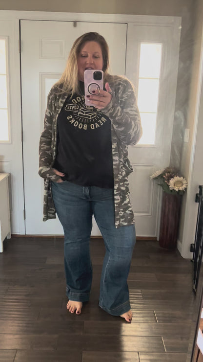 Judy Blue Tate Tummy Control Flare Jeans