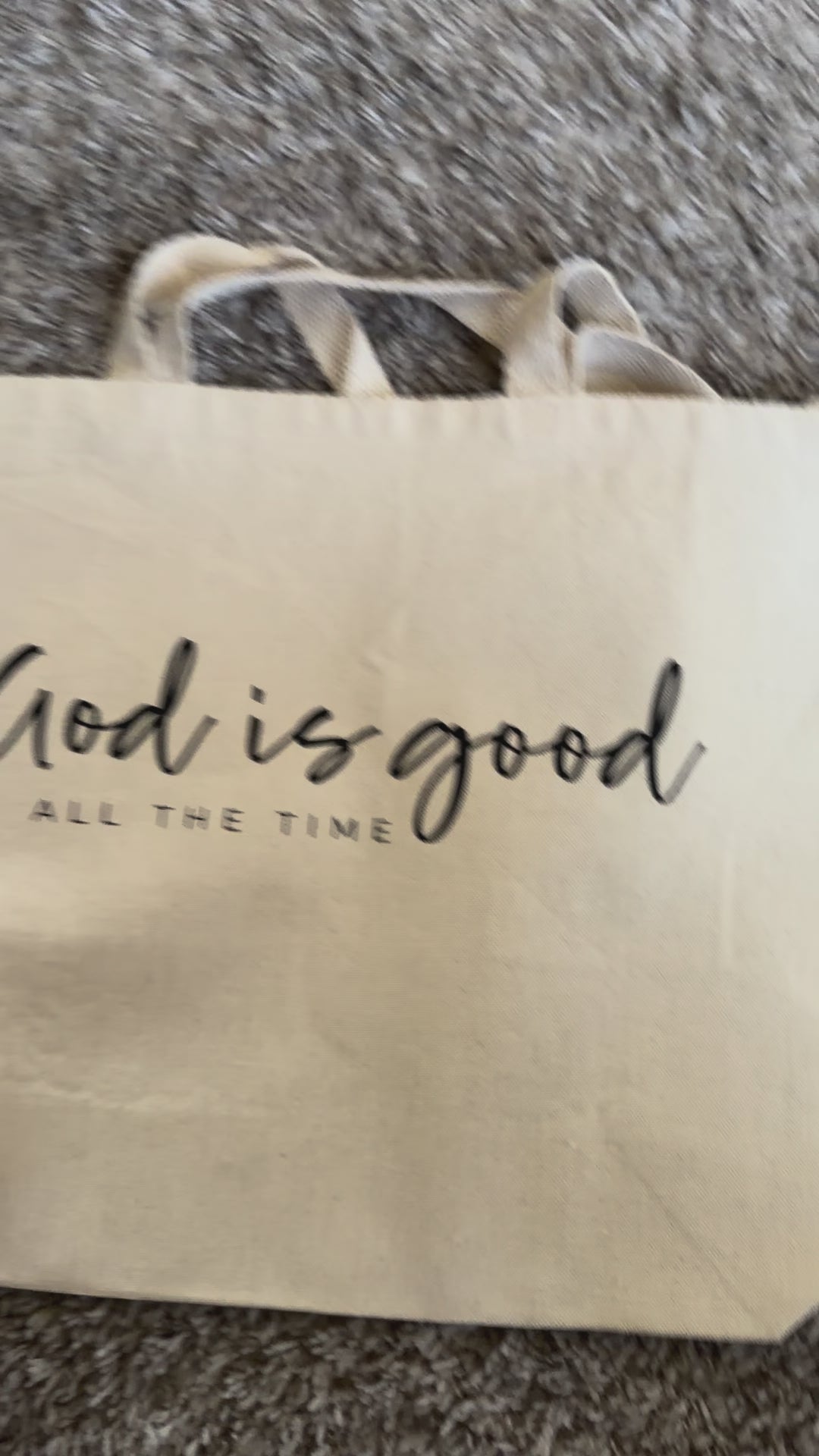 God is Good Tote