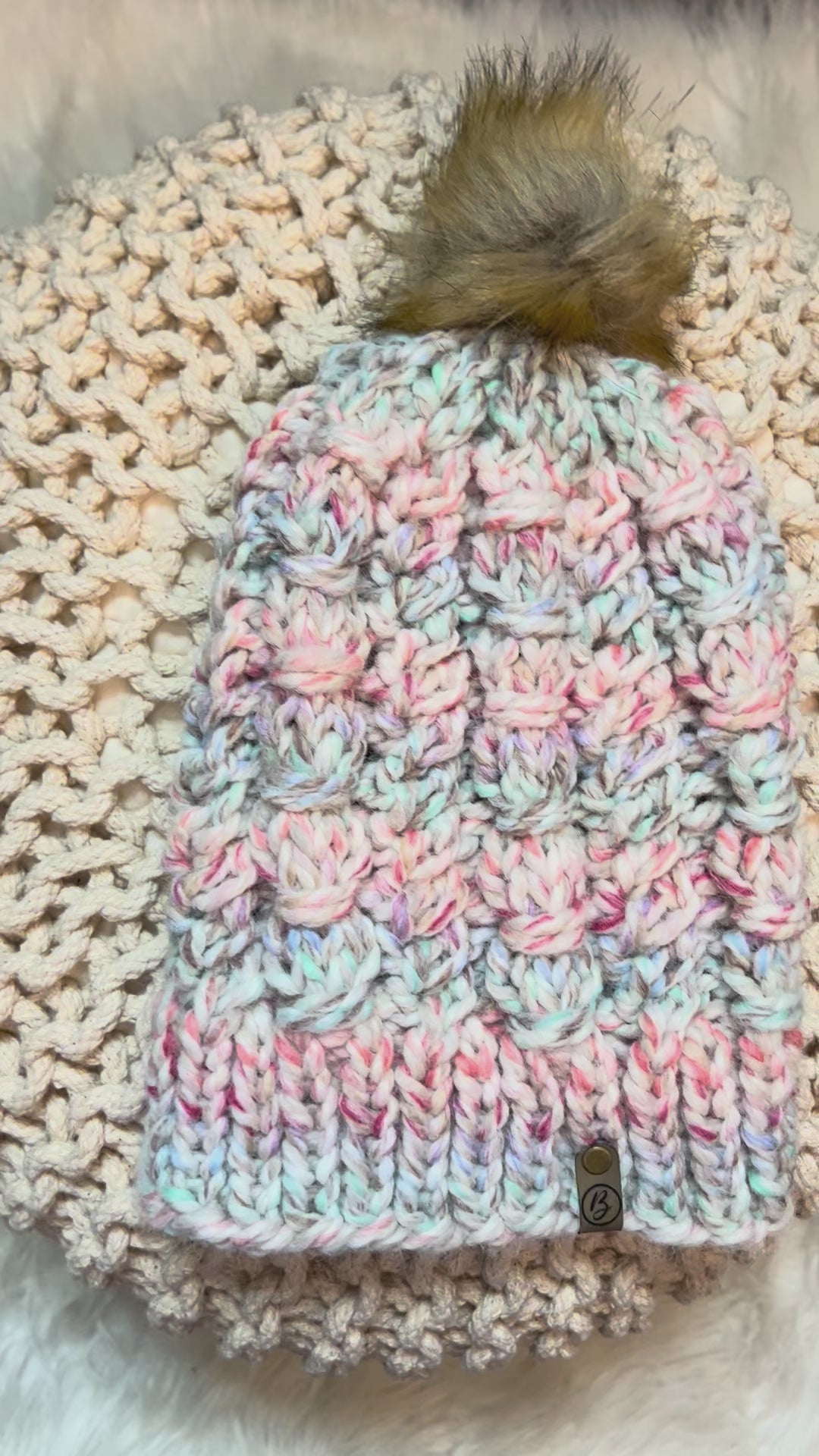 Load video: Telluride Knit Beanie - Carousel