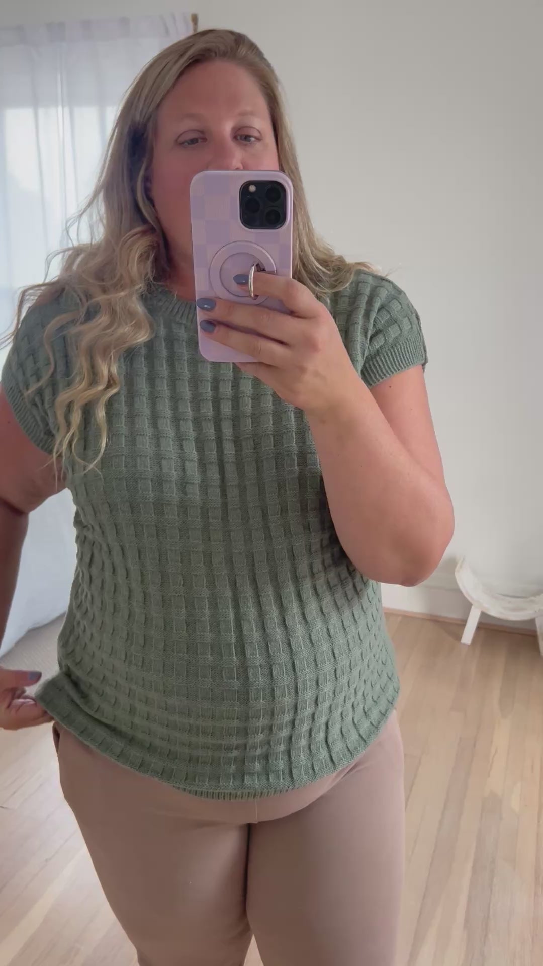 Kelly Knitted Top - Sage