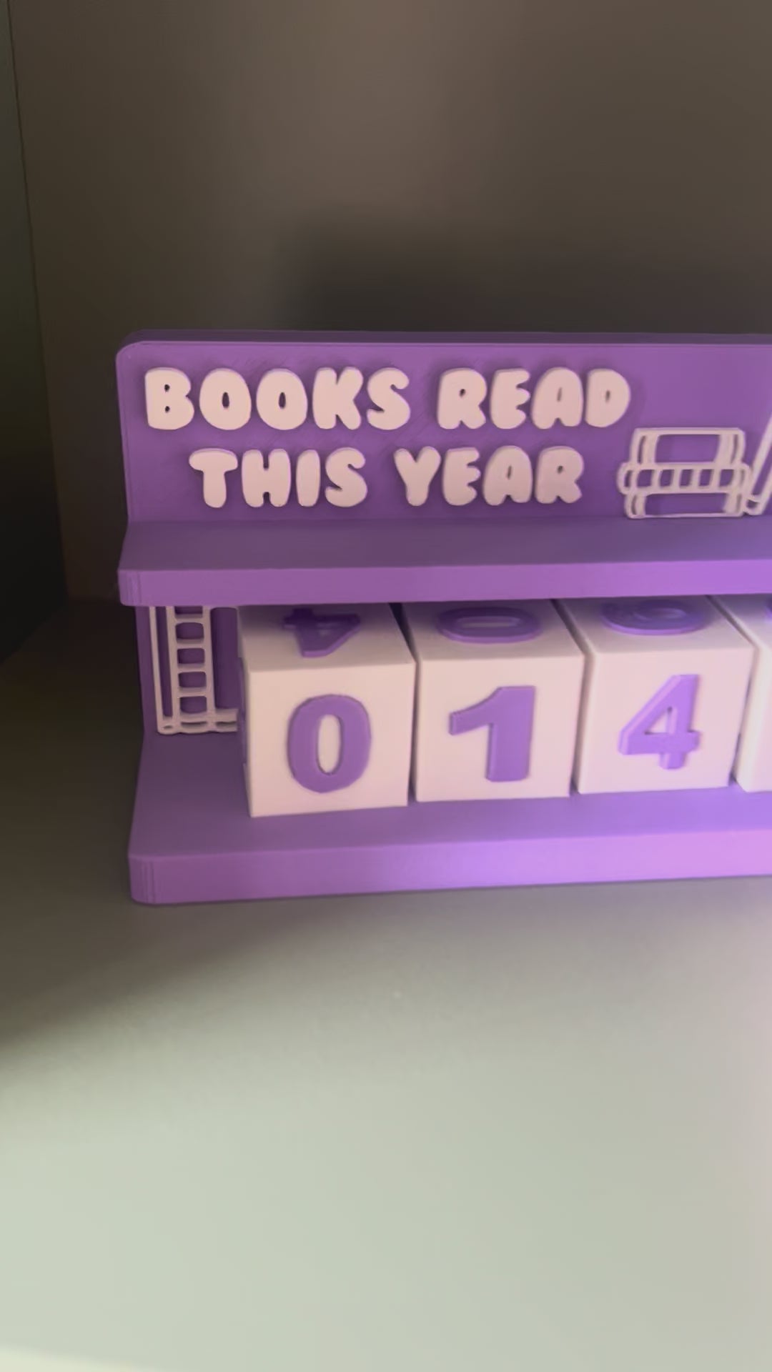 Books Read This Year Tracker - 3 Colors!