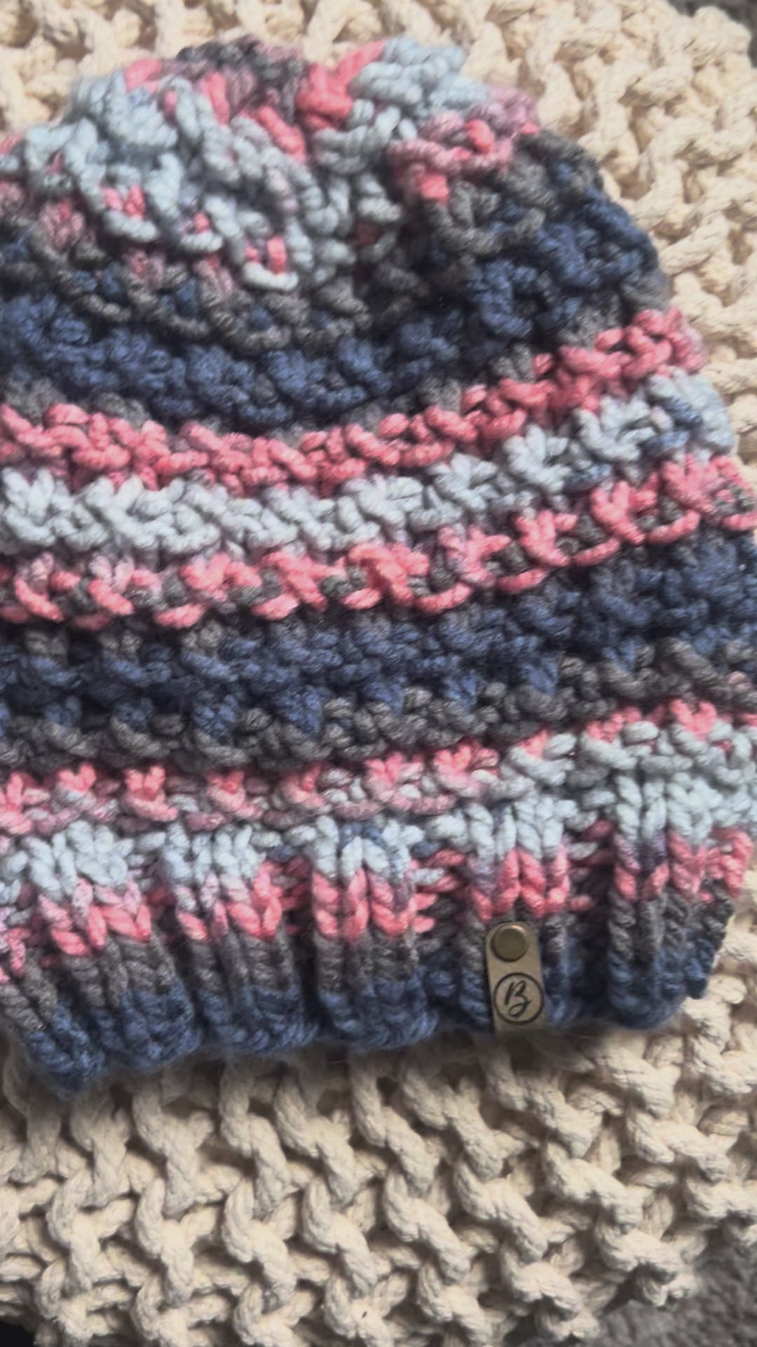 Breckenridge Knit Beanie - Alpine Sky