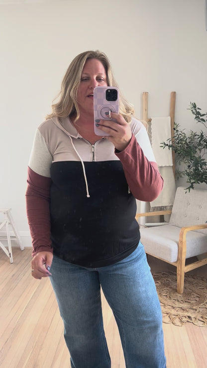 DOORBUSTER Anya Colorblock Hoodie